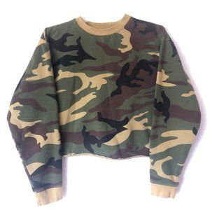 Suntees Camouflage Half Sweater